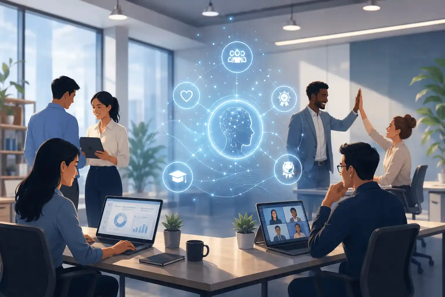 Unleashing Potential 5 Pioneering AI Employee Engagement Strategies for a Thriving Workplace