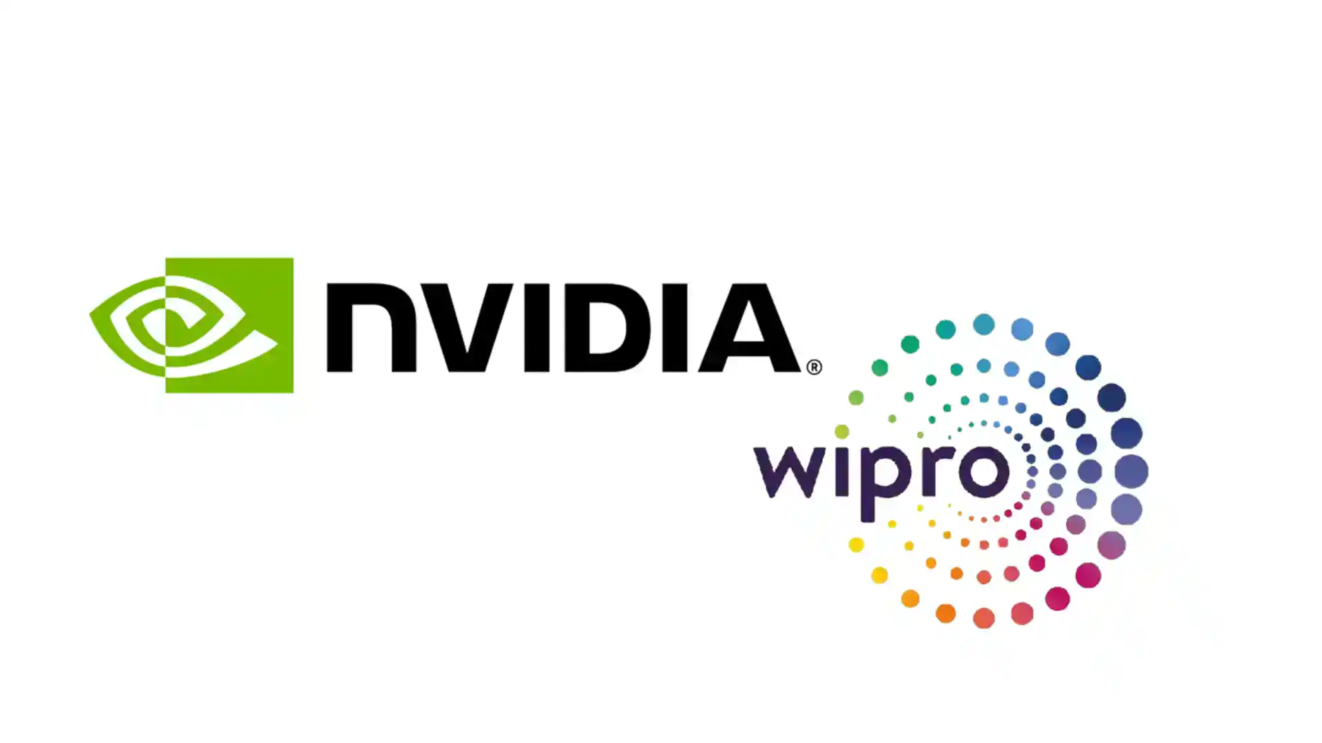 Wipro and Nvidia logos merged, representing AI-driven healthcare innovation