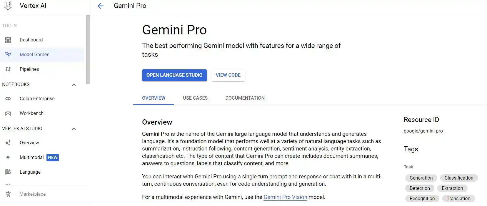 Google Gemini Pro