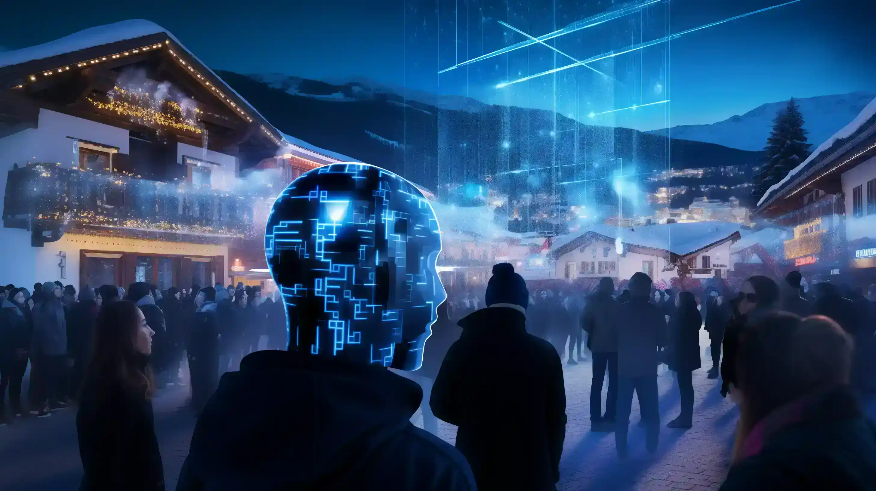 AI fevers Davos