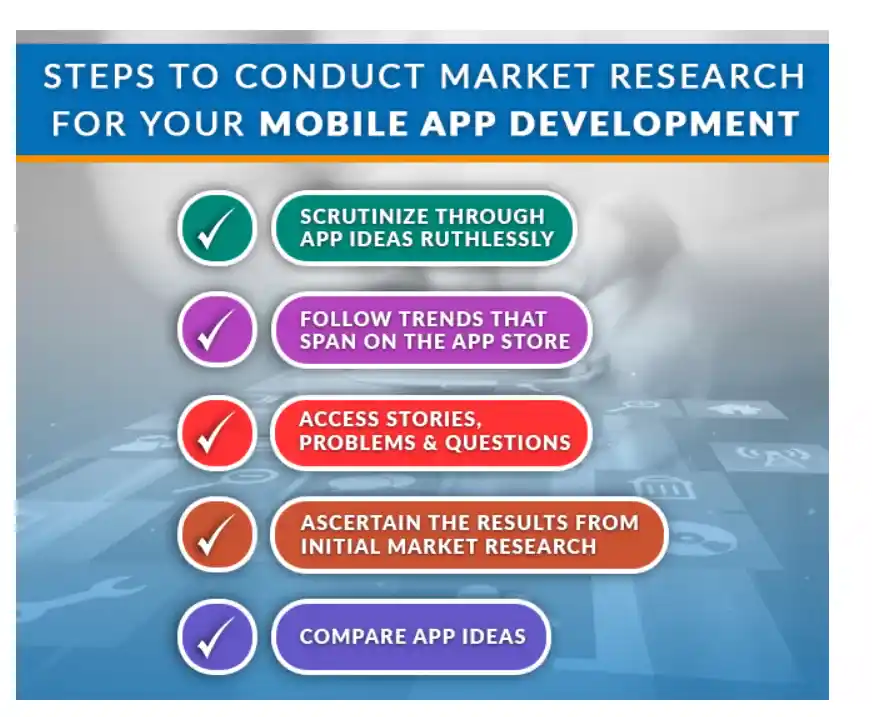 Website and App Development, thorough market research
