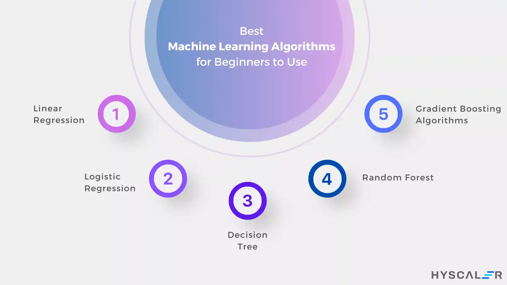 Best  Machine Learning Algorithms  for Beginners to Use
