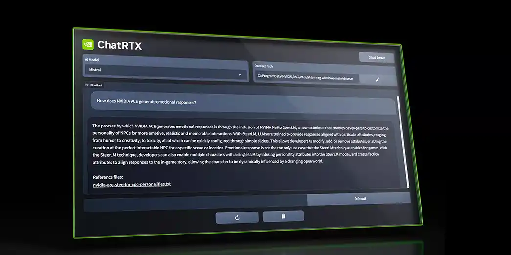 NVIDIA ChatRTX now supports Gemma model