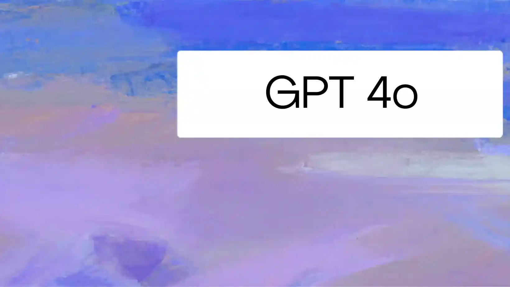 OpenAI GPT-4o