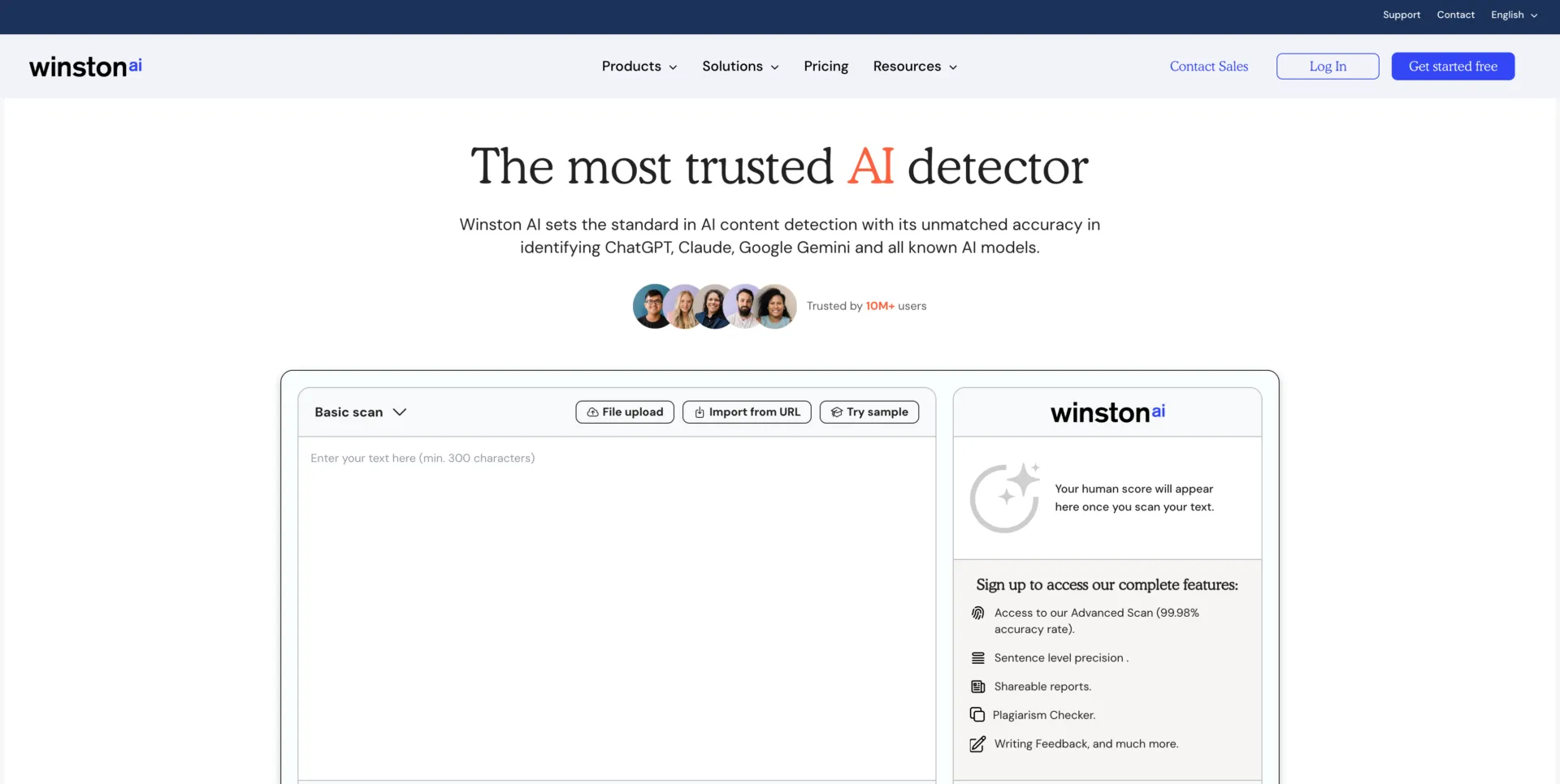 Winston AI: AI detector