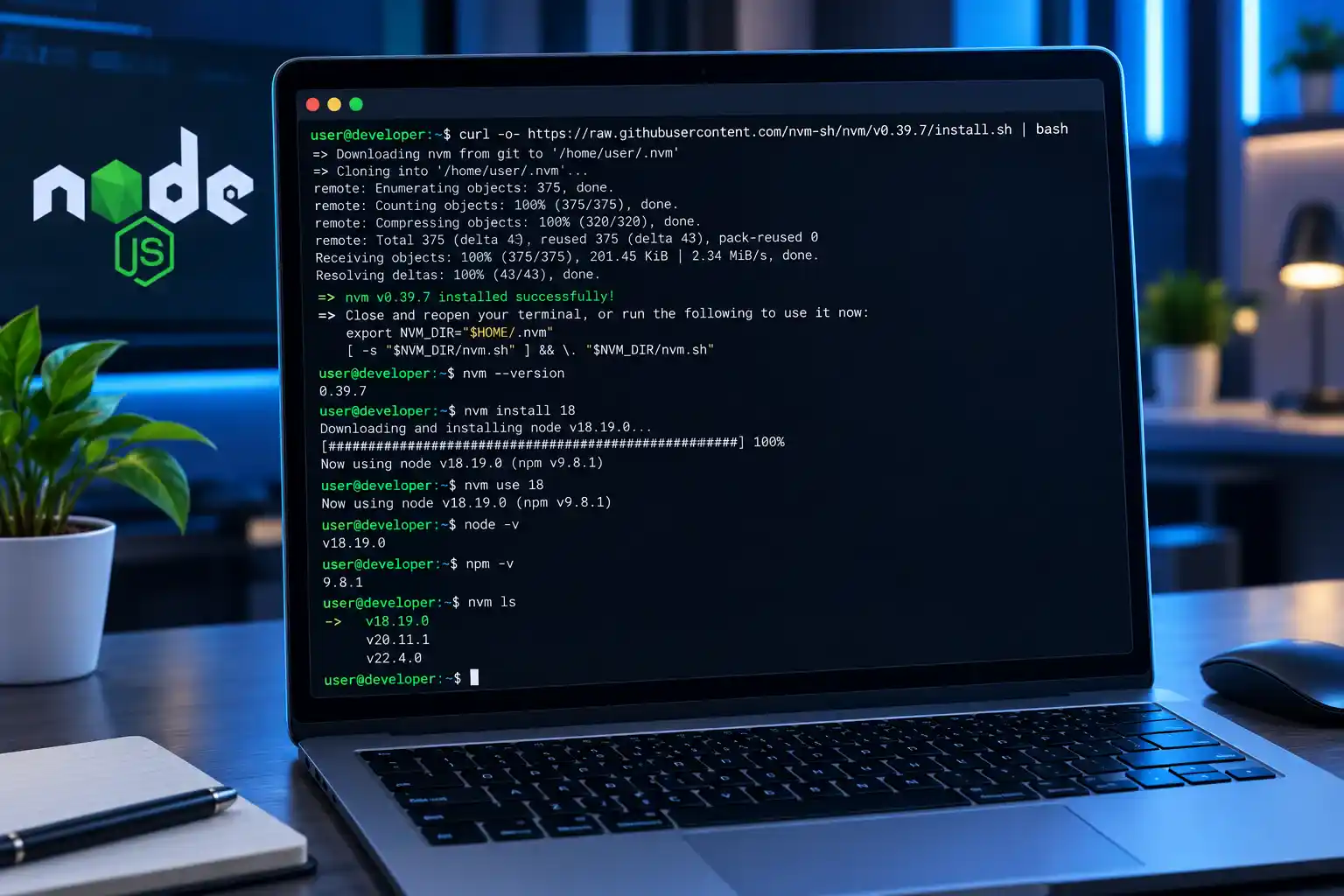 How to Install Node Version Manager on Linux
