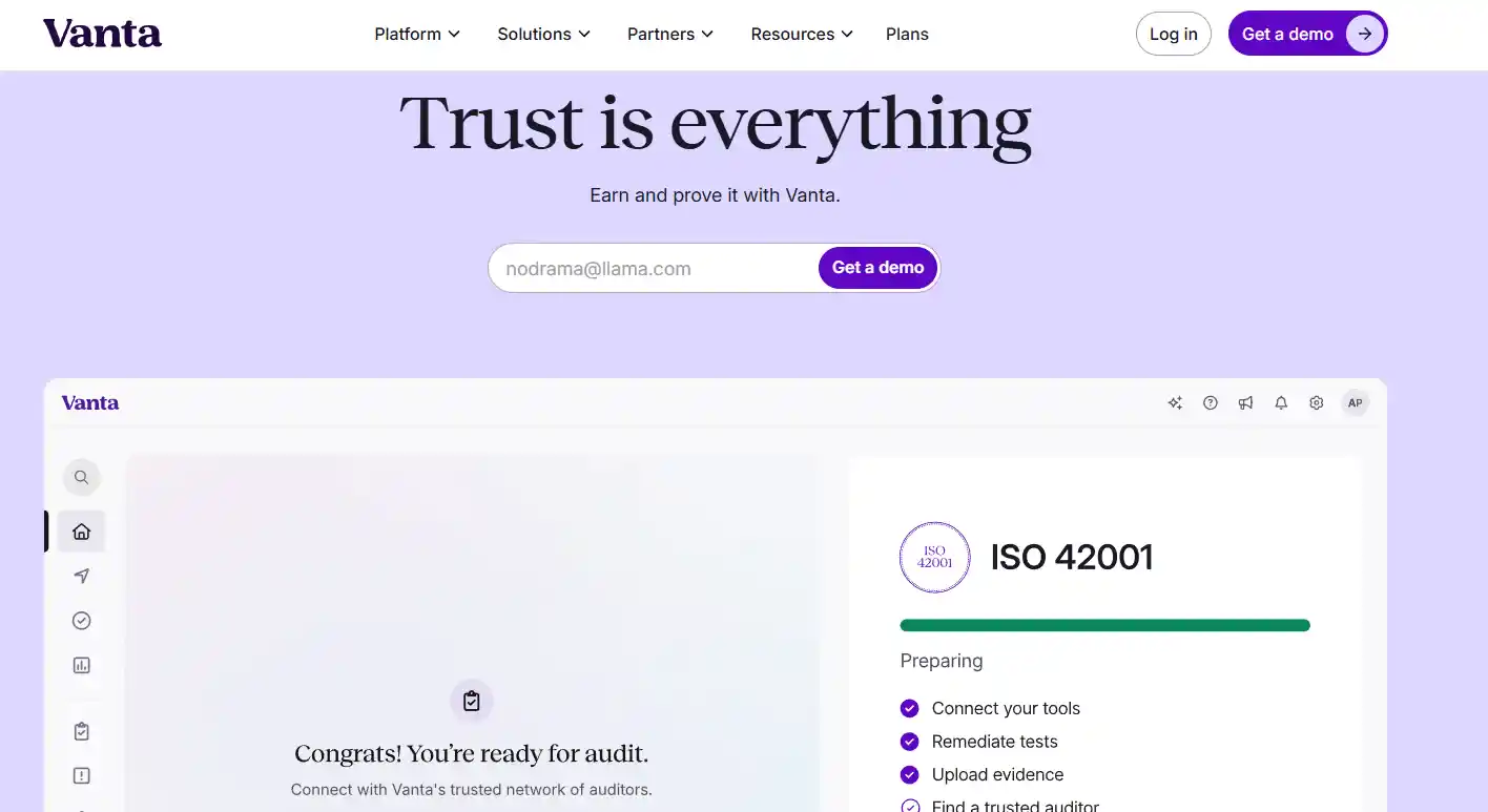 Vanta - Automated Trust Management Platform