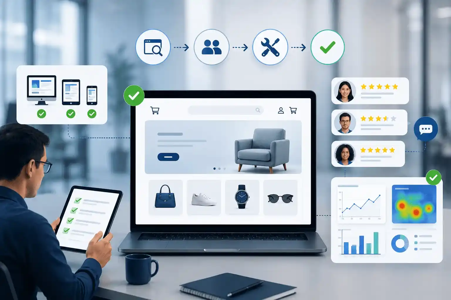 UAT in E-commerce Re-platforming