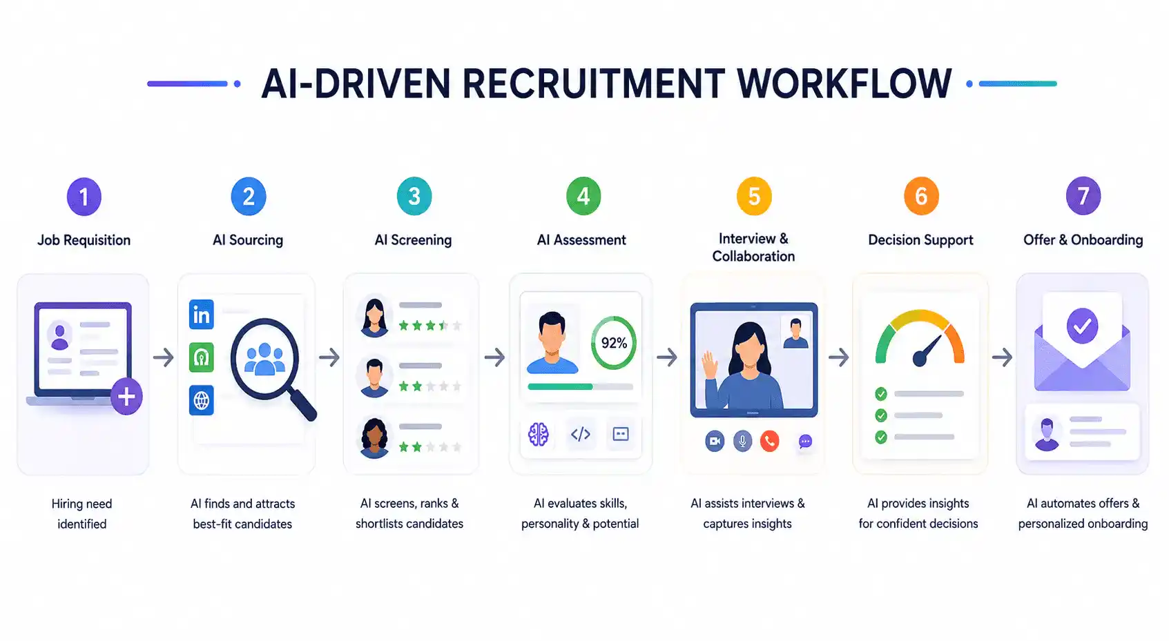 AI-Driven Recruitment Tools Workflow