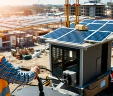 Solar-Powered Construction Sites: Energy Efficiency at Work