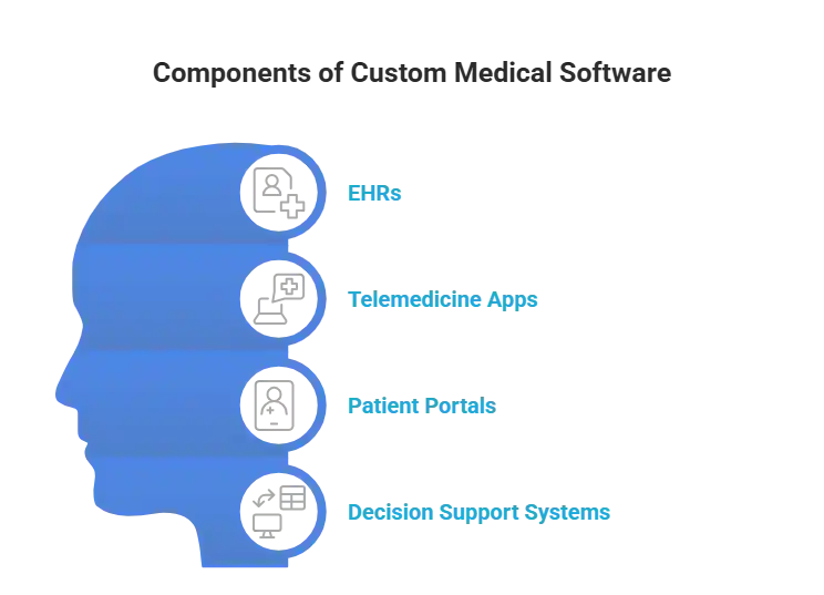 Components of Custom Medical Software Development