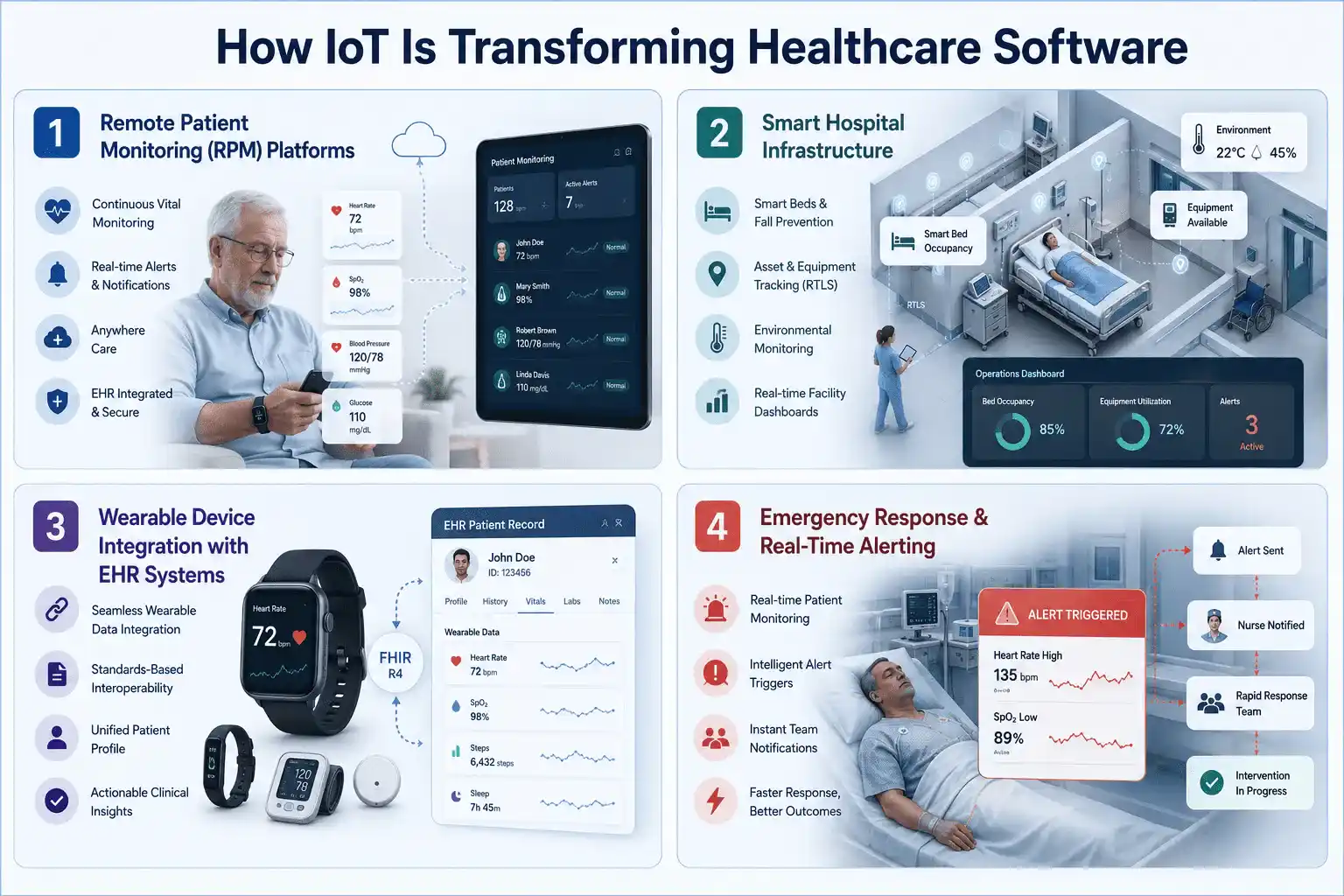 How IoT Is Transforming Healthcare Software