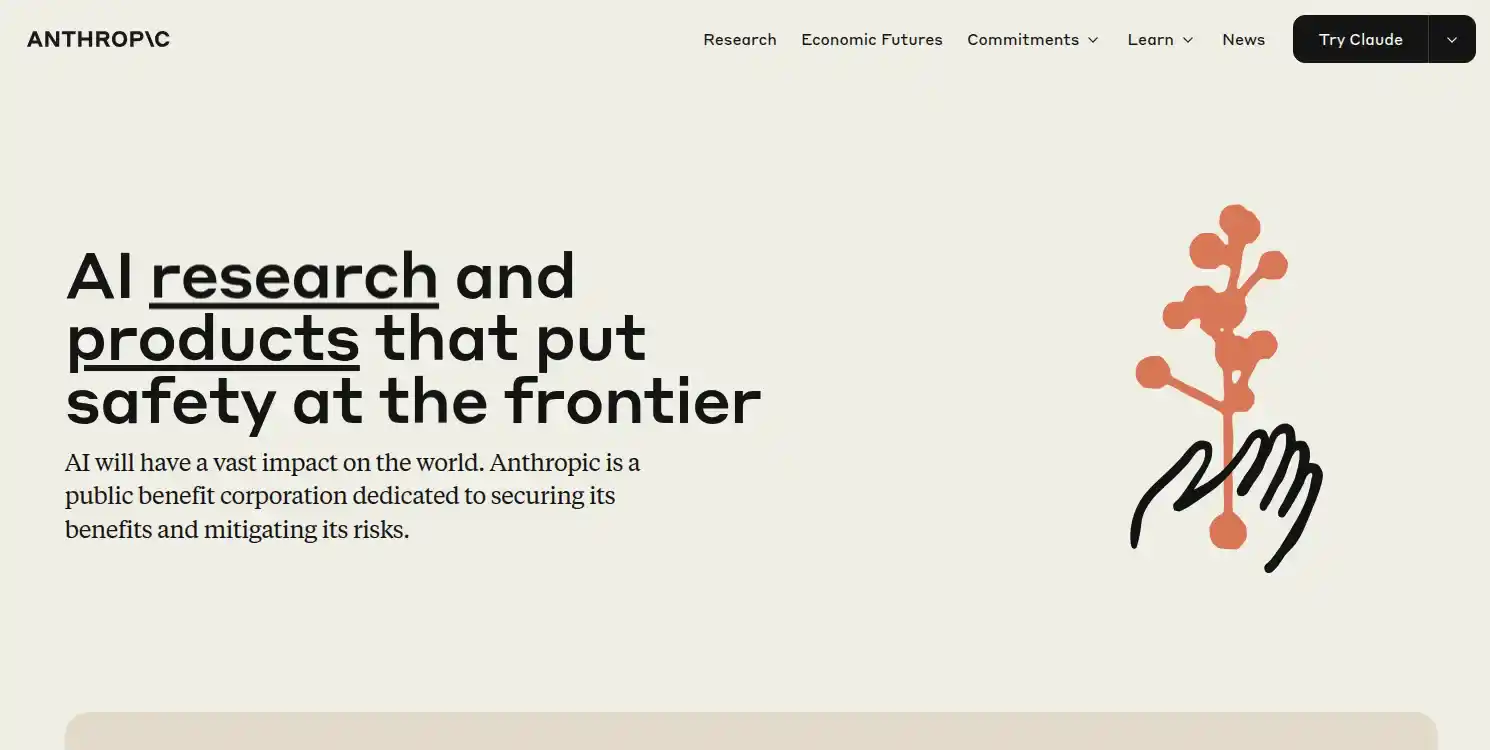 10 Hottest AI Startups in Silicon Valley
10. Anthropic - AI Safety Pioneer