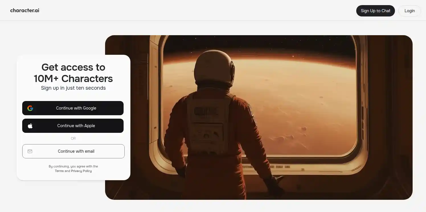 10 Hottest AI Startups in Silicon Valley
7. Character.AI - Conversational AI Platform