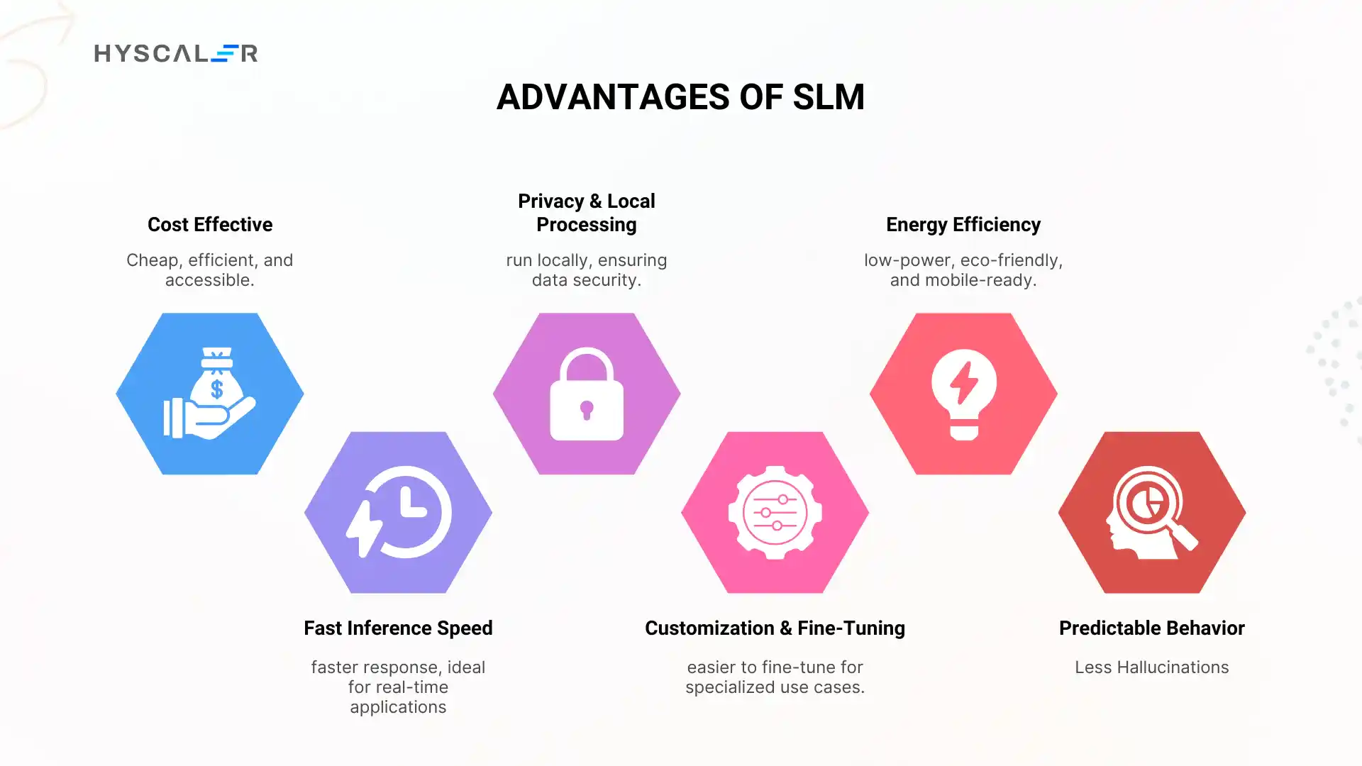 LLM vs SLM advantages of SLM