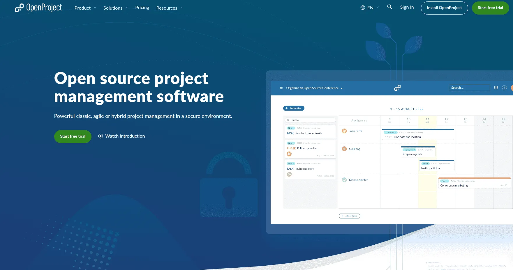 Open Source Project Management Tools, OpenProject