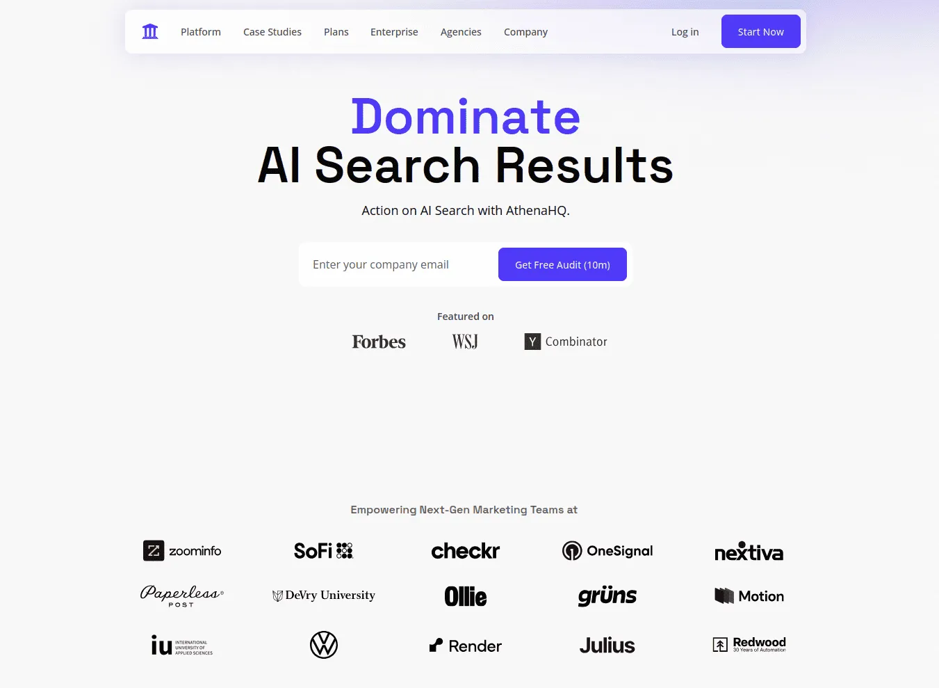 Generative Engine Optimization Tools, AthenaHQ