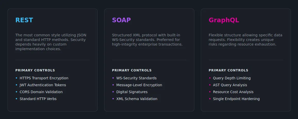 3 Types of APIs and Security Considerations