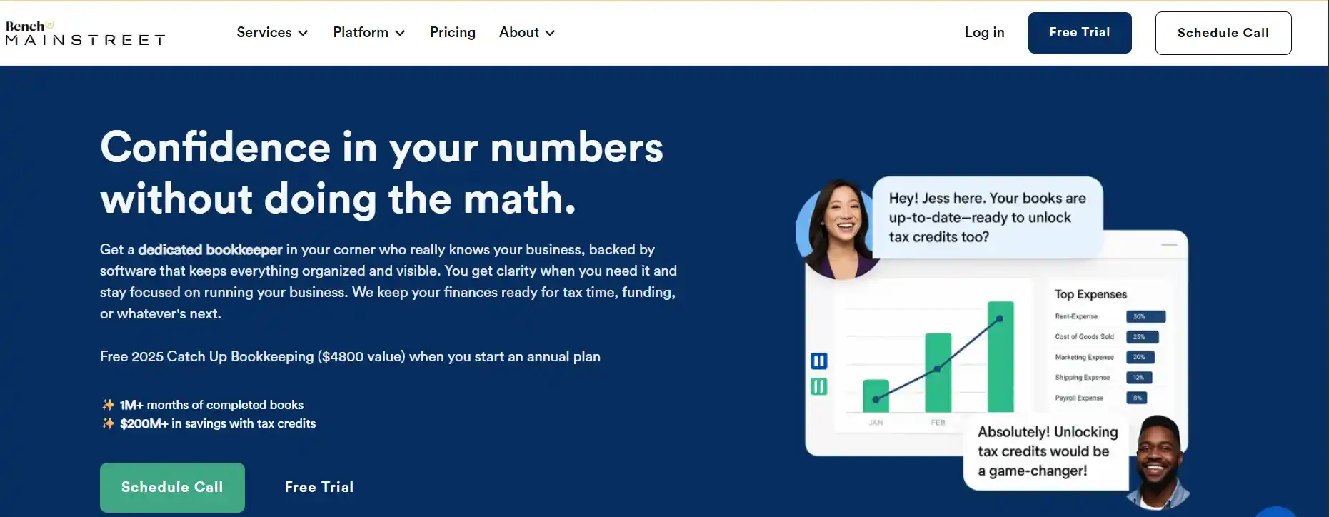 Bench: accounting software