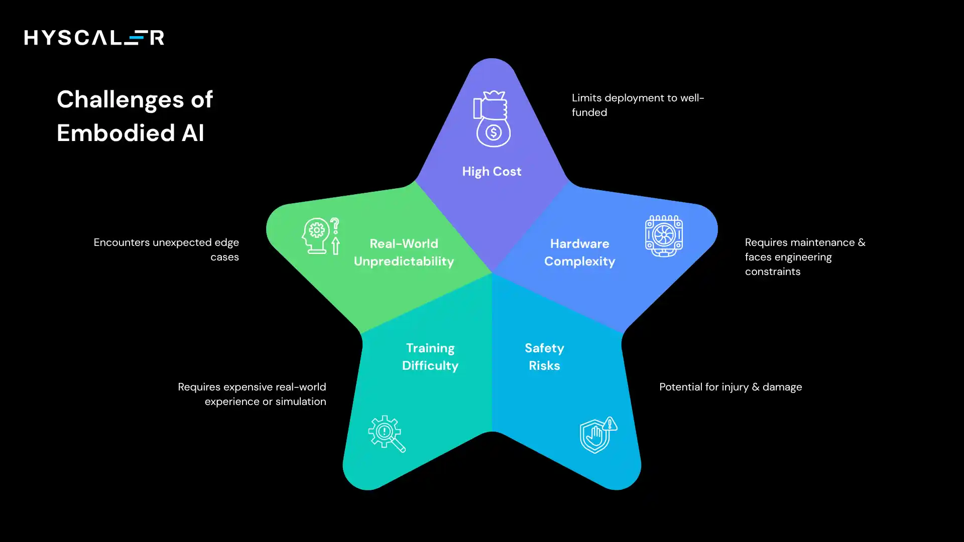 Challenges of Embodied AI