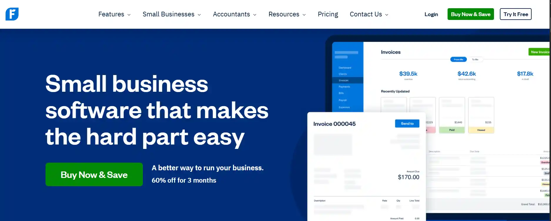 FreshBooks: accounting software