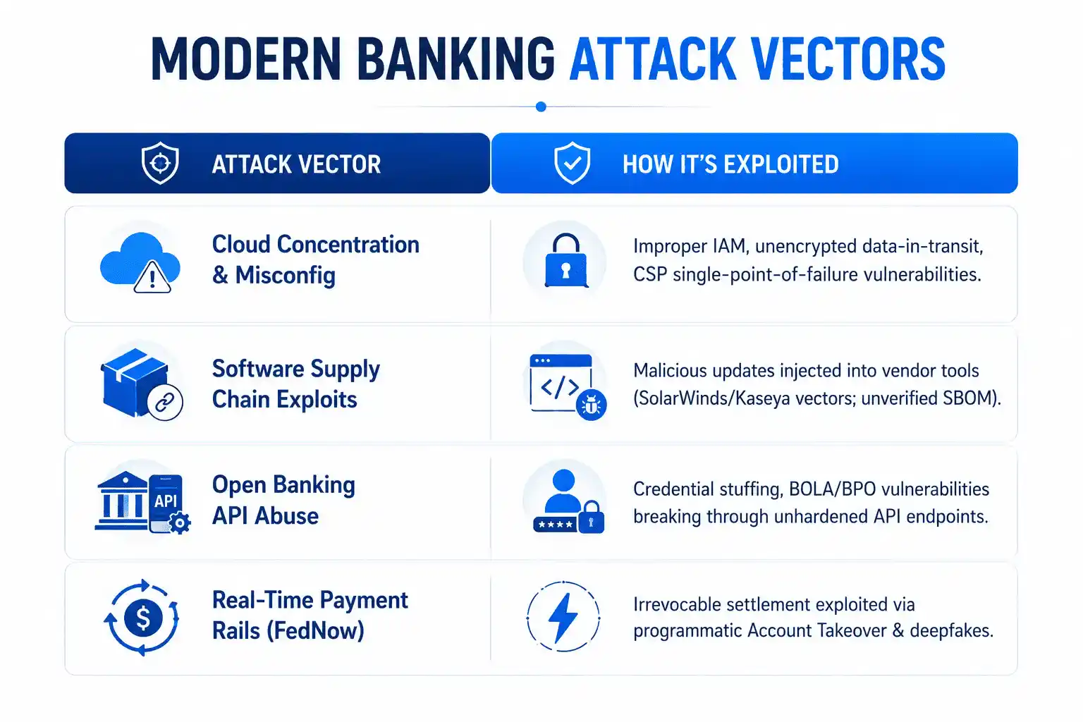 Modern digital banking cybersecurity threat landscape and attack vectors
