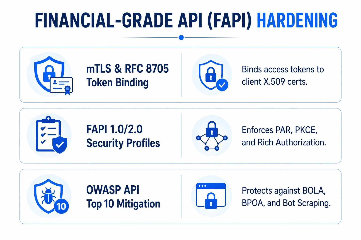 FAPI and RFC 8705 certificate bound access token validation sequence