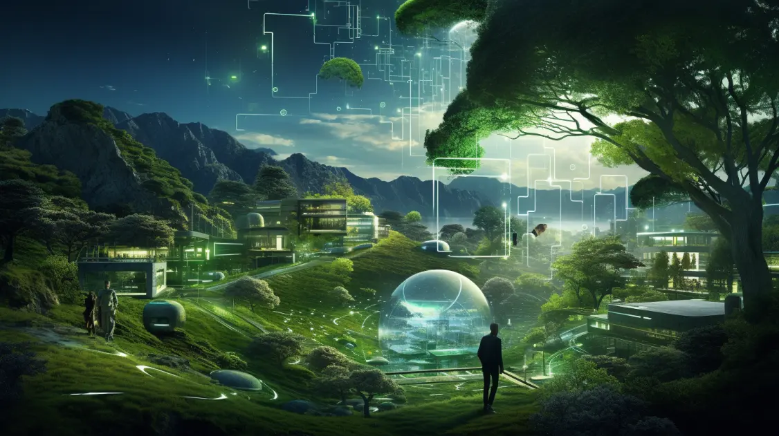 Sustainable Future with Advanced Technology: IoT and Blockchain in Green Tech