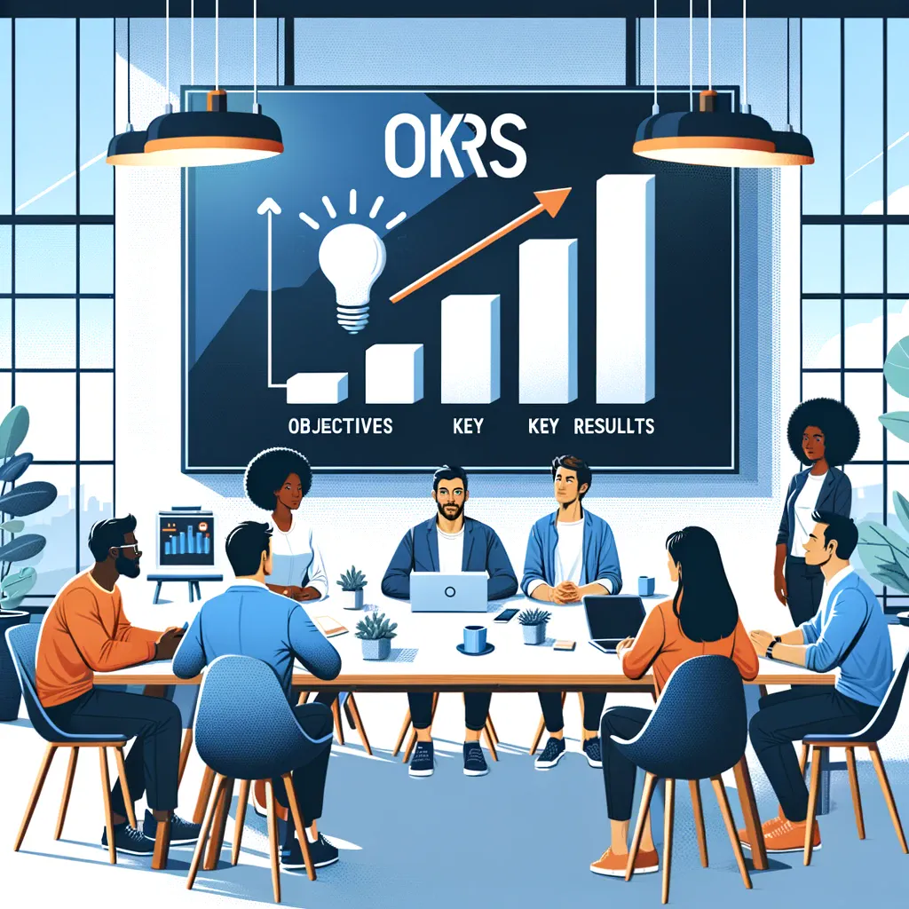 Image showcasing the Impact of OKRs on Startup Growth and Success