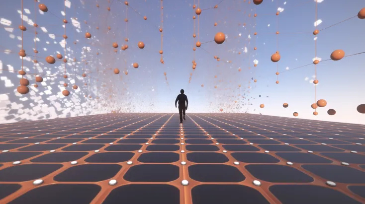 Dynamic portrayal showcasing Stability AI's innovative strides in video generation, embodying the evolution of AI-powered content creation.