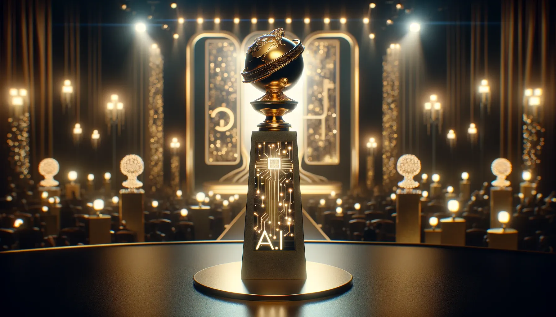 Golden Globes with AI Award